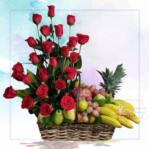 Arreglos florales con frutas