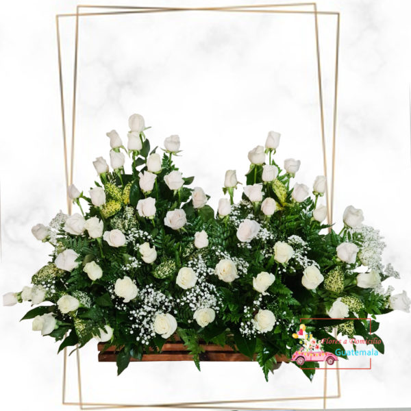 Arreglos florales blancas