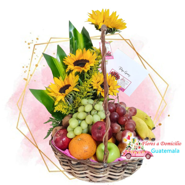 Arreglos florales con frutas