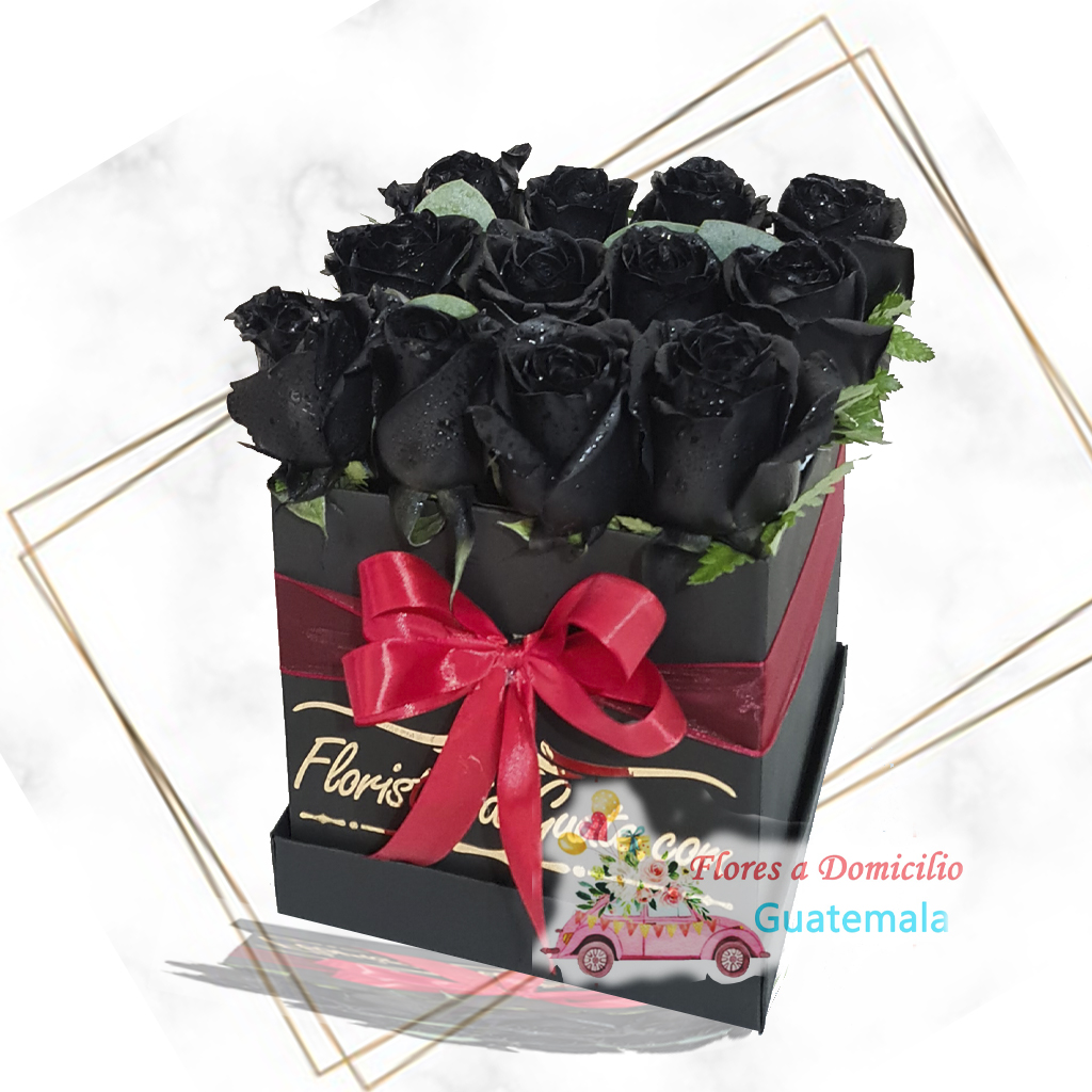 Rosas Negras 1 – Flores a domicilio Guatemala