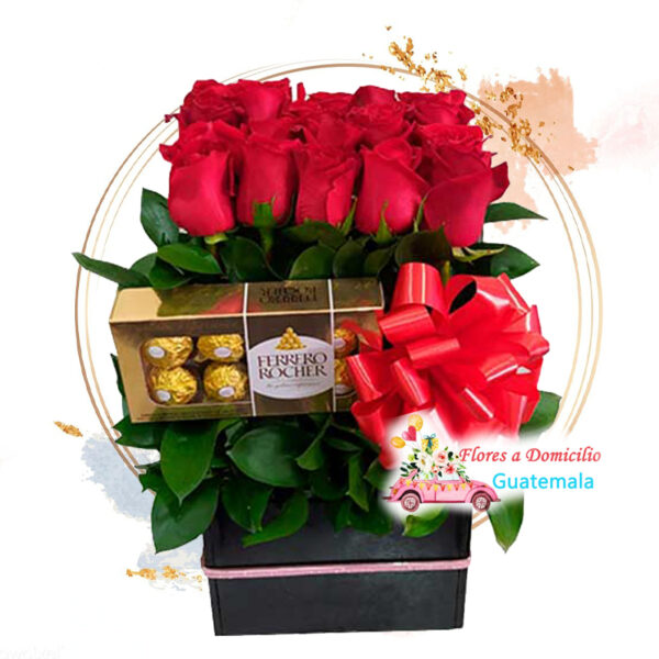 Arreglos Florales con chocolates gratis