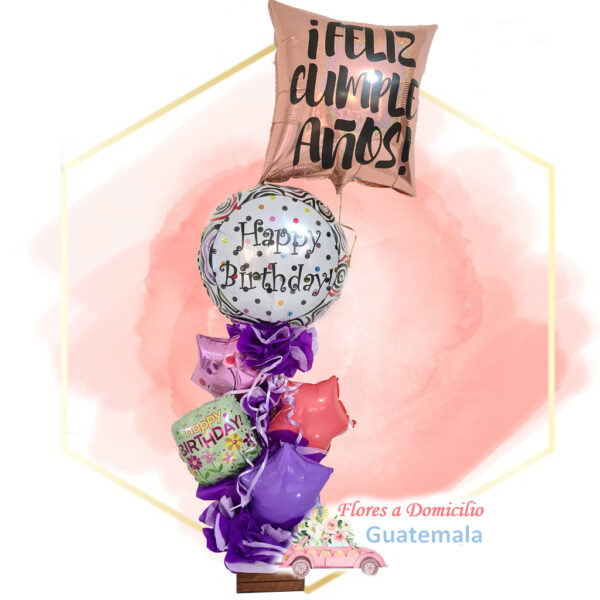 Detalles con globos a domicilio