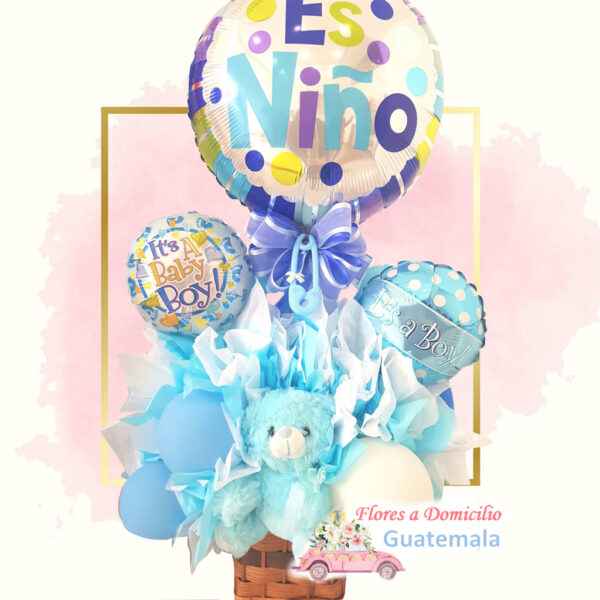 Arreglos de globos maternidad