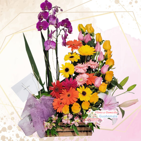 Arreglos florales con orquideas